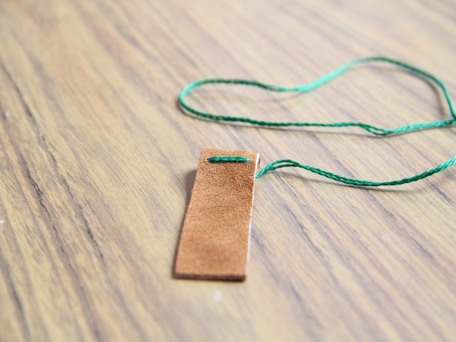 DIY: Leather Key Fob