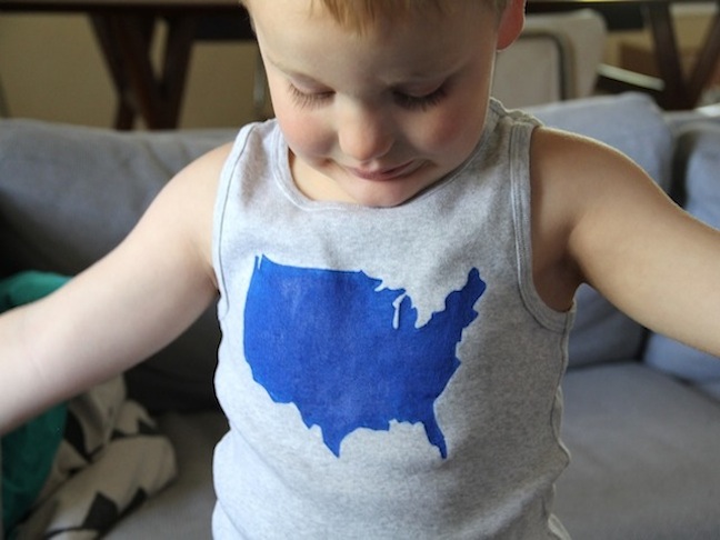 Patriotic T-Shirt DIY