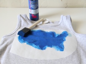 Patriotic T-Shirt DIY - Step 3