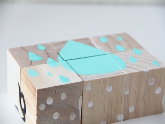 DIY Puzzle Blocks Craft