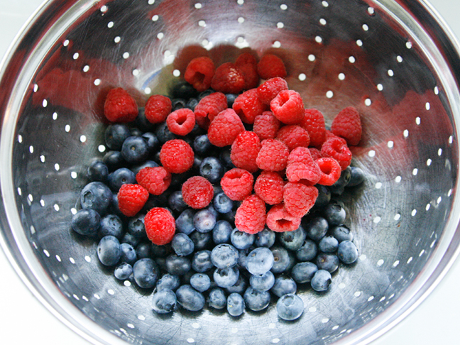 Blueberry Raspberry Turnovers Recipe - Ingredients