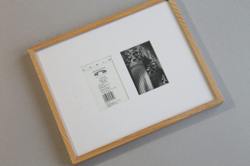 Washi Tape Pitcure Frame DIY - Step 1