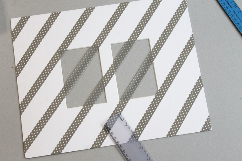 Washi Tape Picture Frame DIY - Step 2