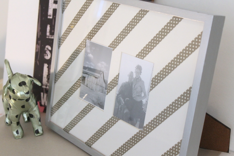 Washi Tape Picture Frame DIY - Step 5