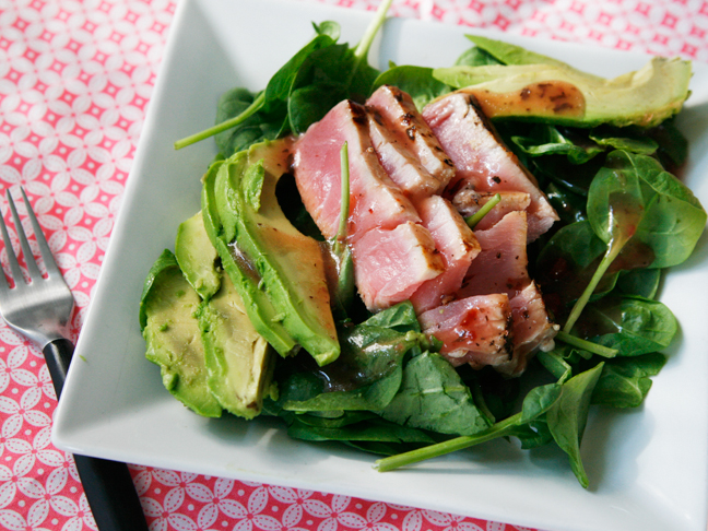 Pomegranate Ahi Tuna Salad - Step 3