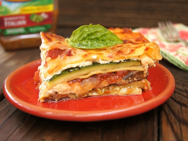Grilleg Vegetarian Lasagna