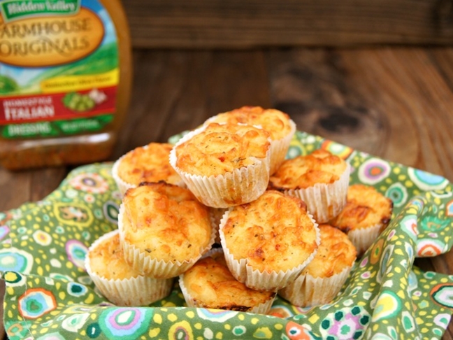 Ham and Cheese Mini Muffins