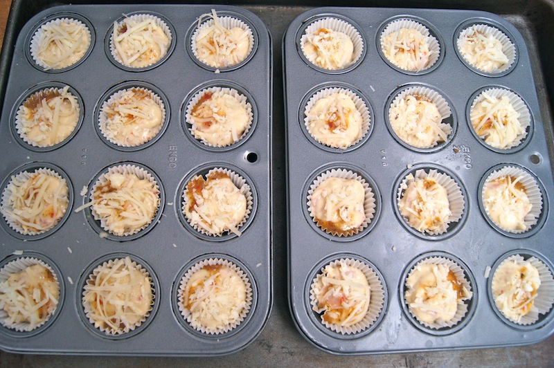 Ham and Cheese Mini Muffins - Step 7B