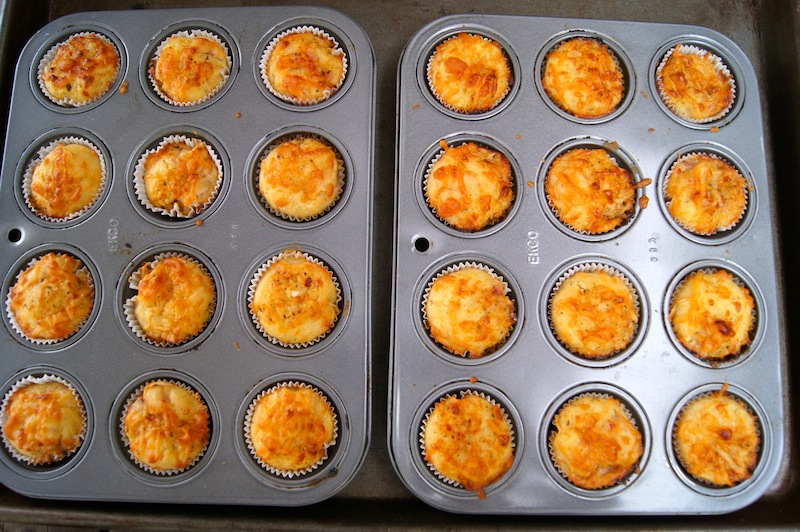 Ham and Cheese Mini Muffins - Step 8