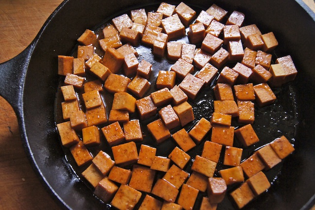 Honey-Glazed Soy Tofu - Step 6