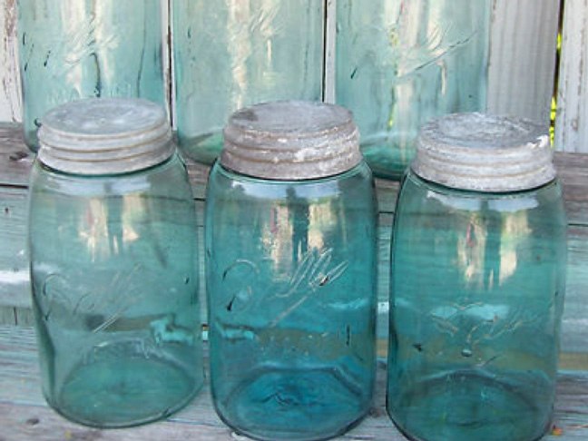 vintage-blue-ball-jars