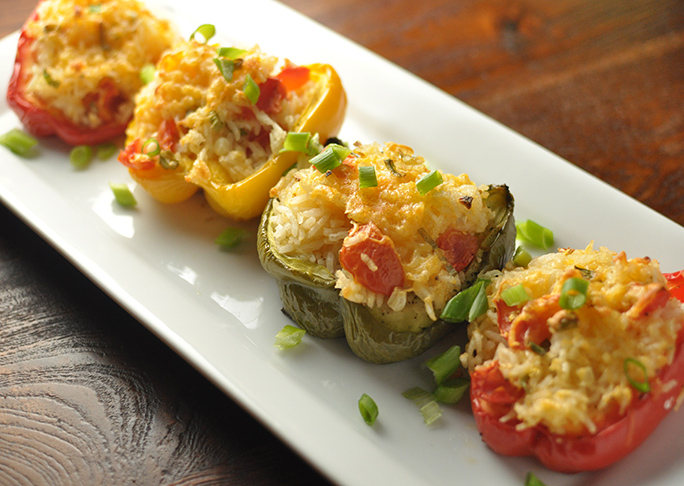 Stuffed Veggie Peppers