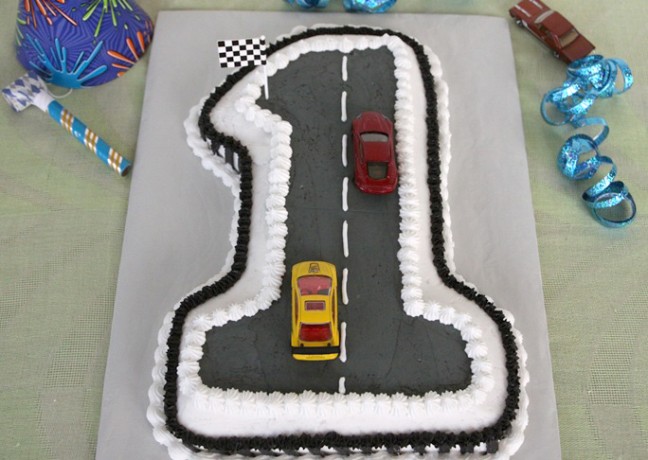Race Car First Birthday Cake Recipe