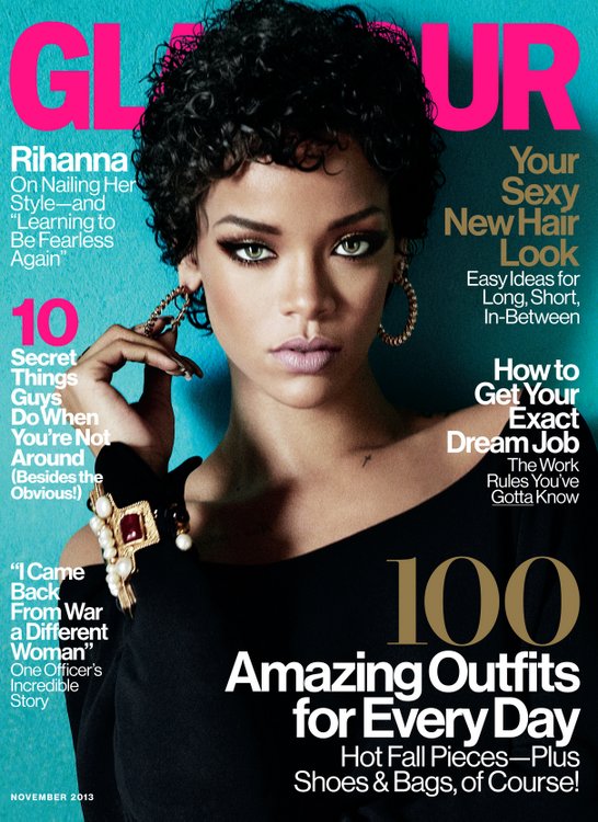 Rihanna Glamour magazine