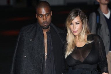 Kim Kardashian Kanye Paris