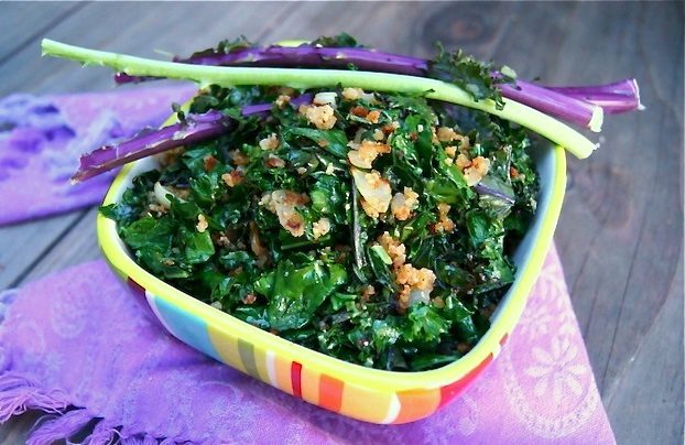 crispy sauteed kale recipe final