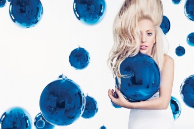 lady gaga blue bubbles