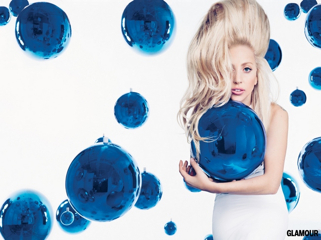 lady gaga blue bubbles