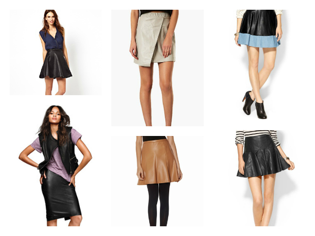 Leather Skirts