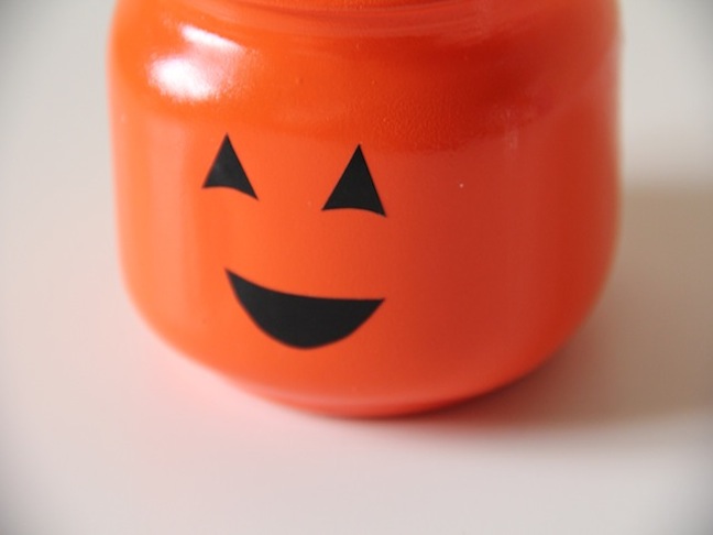 Mason Jar Jack-O-Lantern - Step 3