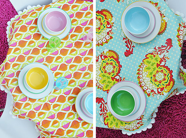 DIY Reversible Tablecloth