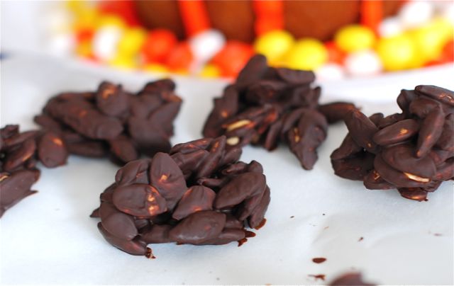 Chocolate Pepita Clusters