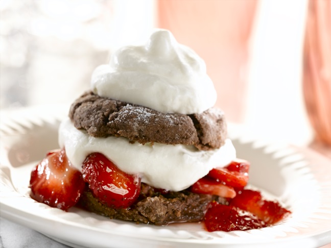 Chocolate Strawberry Shortcake