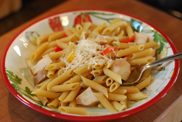whole wheat pasta with vegetables and chicken recipe final