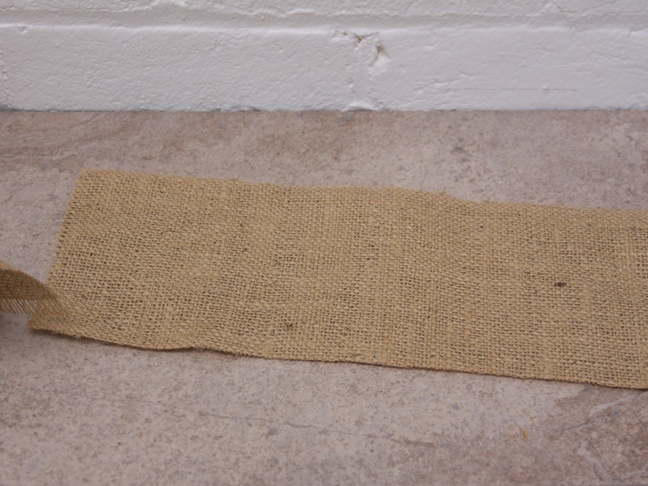 Thanksgiving Burlap - Step 1