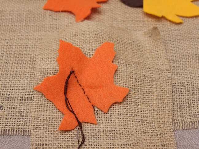 Thanksgiving Burlap - Step 3