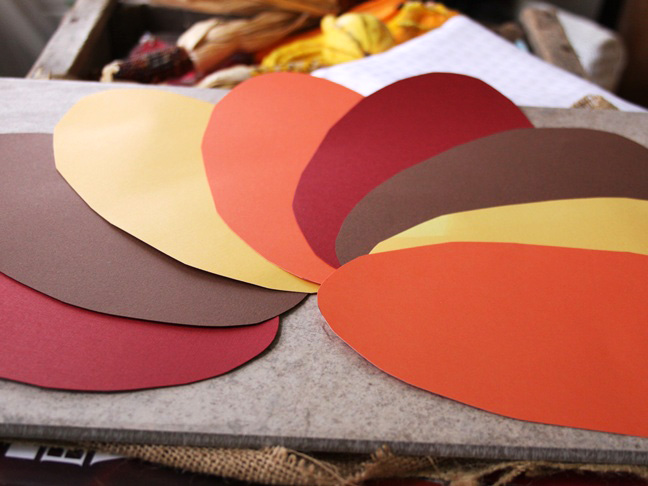 Turkey Paper Plate Craft - Step 4