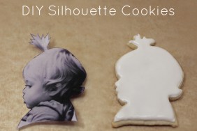 DIY Silhouette Cookies