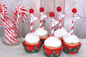 north pole christmas cupcakes tutorial