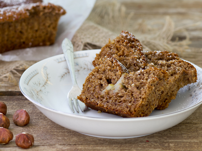 Pear + Hazelnut Buttermilk Cake Recipe