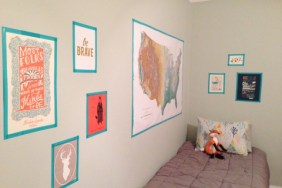 Washi Tape Gallery Wall DIY