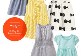 Favorite Five Casual Toddler Dresses from The Kids' Dept. for Momtastic