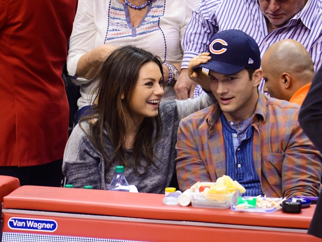 mila kunis, ashton kutcher