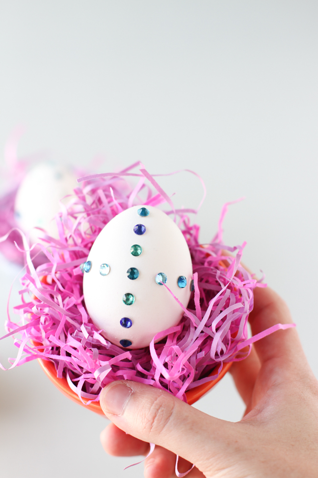Bejeweled Easter Egg DIY