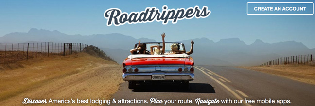 Roadtrippers-app