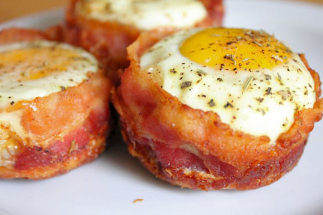 bacon cups