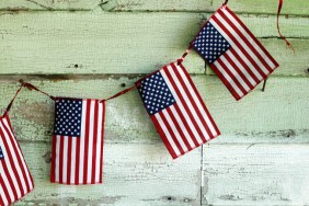 DIY American Flag Bunting