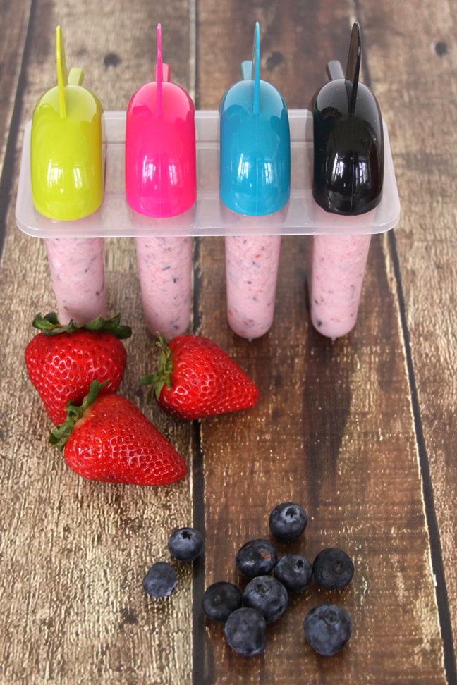 How to Make Berry Perfect Popsicles