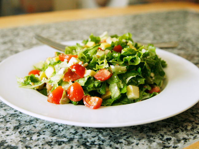 Chopped Salad with Easy Vinaigrette