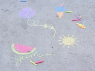 DIY: Printable Sidewalk Chalk Stencils