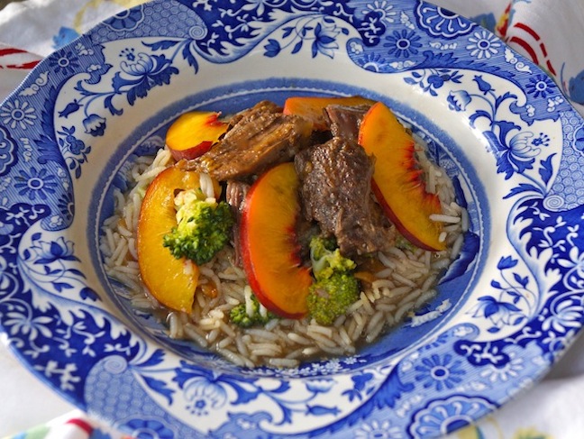 Peach Braised Short Ribs for 3 meals with 3 Side Options - Momtastic