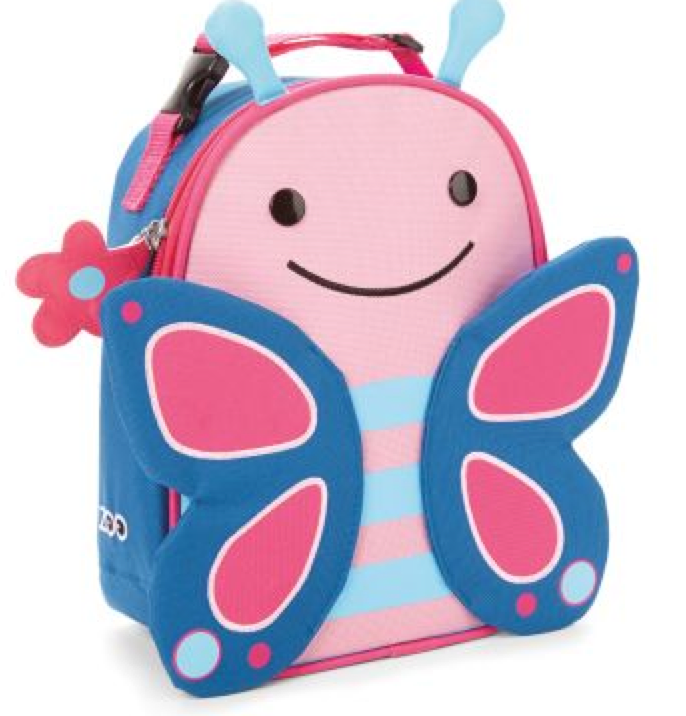 Butterfly backpack lunchbox