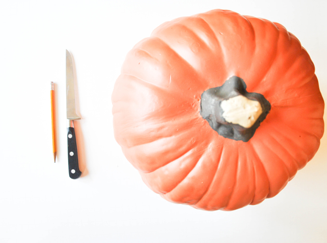 Faux Pumpkin Floral Centerpiece