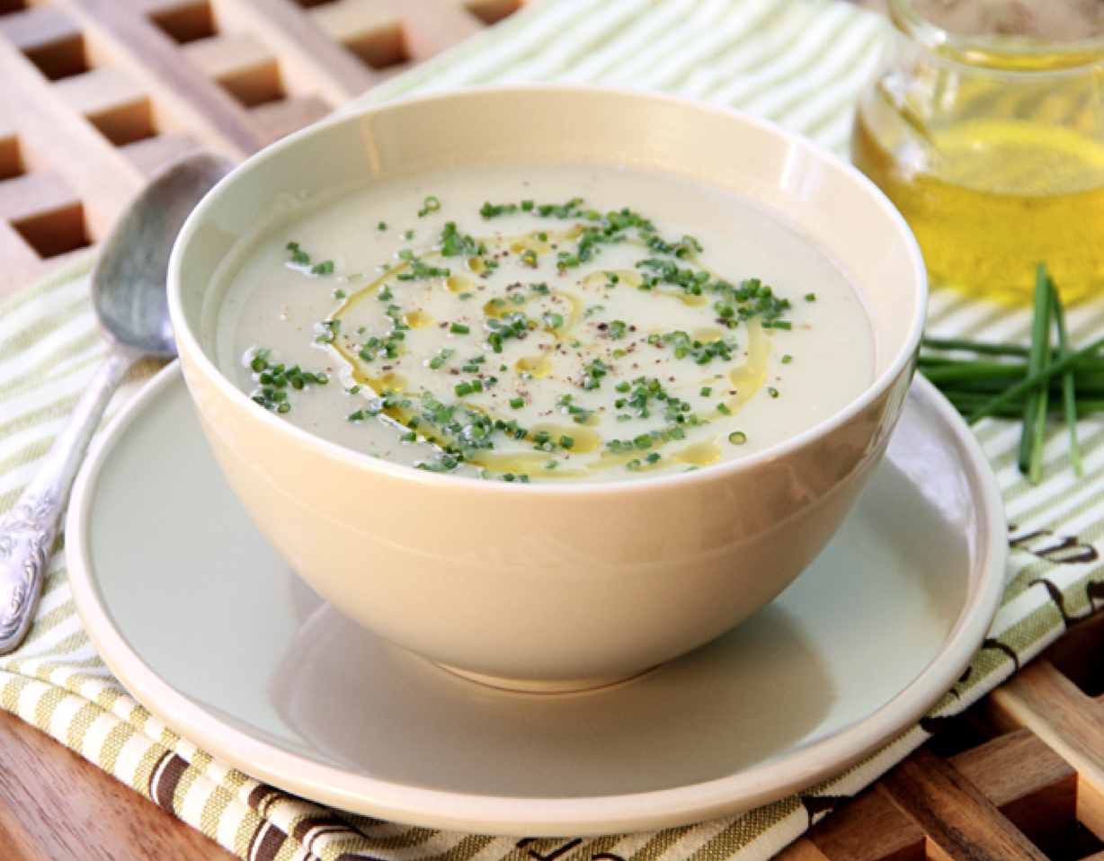 Cauliflower Parmesan Soup