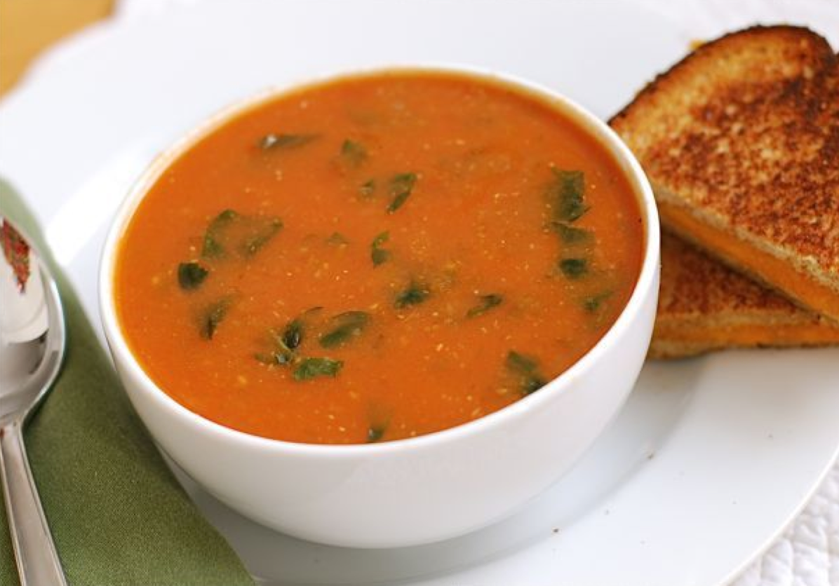 Tomato Soup Florentine