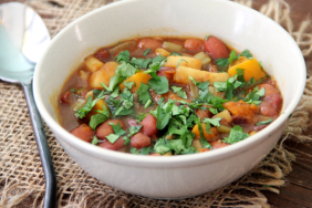 Root Vegetable and Bean Soup